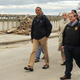 President Obama and Gov. Chris Christie tour neighborhoods hit by Superstorm Sandy. (Jewel Samad/AFP/Getty Images)